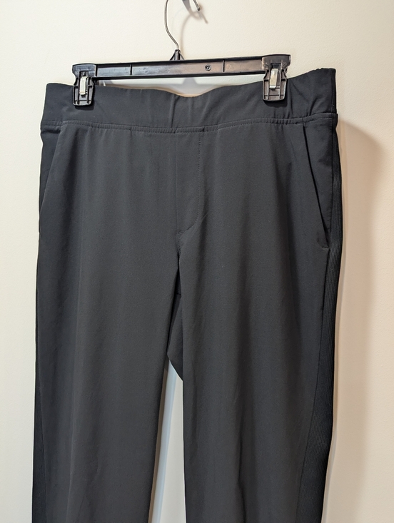 Athleta Black Brooklyn Mid Rise Ankle Pant Wrinkle Resistant Size 10 - Picture 3 of 8